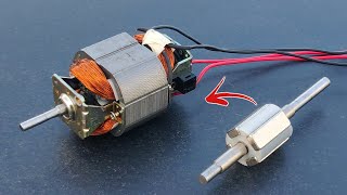 Making 220V Powerful Generator Using Magnetic Rotor