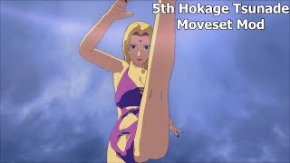 Naruto Ninja Storm 4 Road to Boruto PC MOD 60 FPS - 5th Hokage Tsunade Moveset Mod Gameplay 1080p