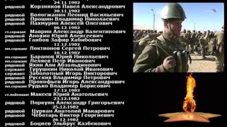 Павшим друзьям. 56 гв одшбр 1979 1989