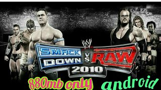 wwe 2k10 highly compressed PSP game  for android