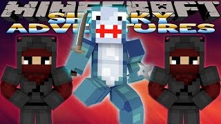 Minecraft Adventure - Sharky and Scuba Steve - NINJA SCHOOL