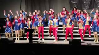 THUNDERSTRUCK AND ZERO TO HERO 2019  SHOW CHOIR  VOCAL VELOCITY PEORIA AREA PERFORMING ARTS STUDIO