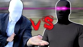 Slenderman vs Enderman (Live Action Video)