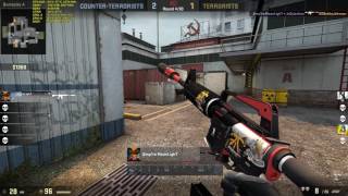 CS:GO - Cache - Lowest vs Max settings 1440P - GTX 1060 6gb + i7-6700k Frame Rate Test