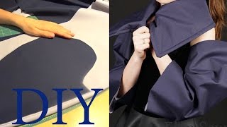 ✄ Карман в шве на молнии | Утеплённая куртка-пальто. Часть 2. DIY | Pocket in stitch on zipper