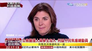 2019.12.08【文茜世界財經週報】馬克洪五年期中考　退修改革決定後段江山