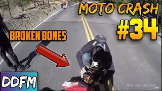 A Girl On Her Bike "INSANE GROM CRASH" / Motorcycle Accident Review #34