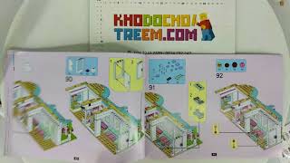 Hướng dẫn lắp ráp Lepin 01014 Lego Friends 41314 Stephanie’s House giá cực chất