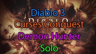 Diablo 3 Curses Conquest, Location, Demon Hunter Solo Season 9