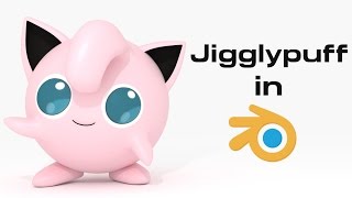 Jigglypuff (Pokemon) - Blender 3D Modeling