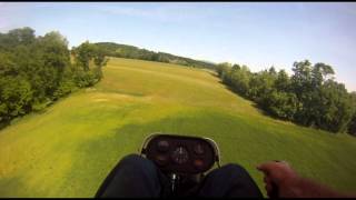 An ideal ultralight flying day
