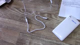 Обзор power bank портативный аккумулятор DEXP SLIM S 4000 мАч