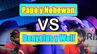 Muphasa y Juancin reaccionan a la batalla Papo y Nobe VS Danyelus y Wolf