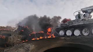Учение военных инженеров на Кузбассе