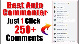 How to Increase Facebook auto comments | Facebook Auto comments 2018 | Best Auto Commenter App 2018