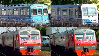 Электропоезда 81-710 "ЕЖ-3" и 81-760/761 "Ока"+ ЭД4М/ЭД4МК