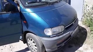 Nissan Serena Vanette C23 2.3 D LD23 компрессия двигателя осмотр авто