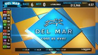 Roadster Wins Race 6 at Del Mar 7/29/18