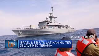 Israel & Sekutu Latihan Militer Di Laut Mediterania