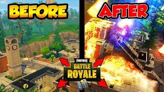 TILTED TOWERS JUST GOT DESTROYED?! "LIVE NOW" (Fortnite Battle Royale)