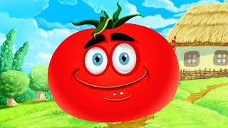 Веселая детская песенка про помидоры ? Кидбург | Kids funny song about tomatoes Kidburg