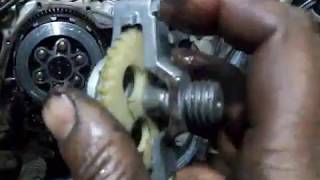 طريقه فحص عدم صعود الزيت عند التكيهات فى الموتوسيكل الصينى(حلقه128)