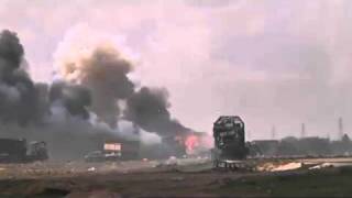From Revolution to War 2011 - Anti-aircraft fire over Libyan capital.