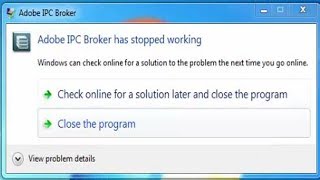 how to fix Adobe ipc Broker problem) by Tech Help Community