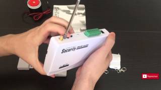 Настройка GSM сигнализации KERUI GSM10A