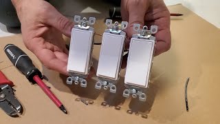 Light Fan LED Switch. Выключатели света и вытяжки