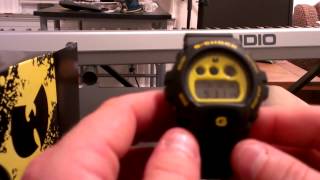 Wu-Tang Clan - Casio G-Shock Watch Review - DW6900FSWTC-1
