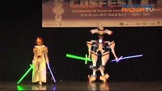 Our local heroes take the stage (Cosfest 2011 Pt 7)