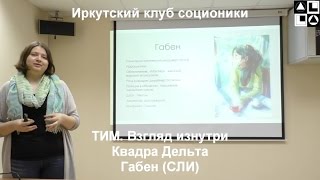 Лекция "ТИМ. Взгляд изнутри".  Габен (СЛИ)