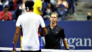Tsonga vs Shapovalov - US Open 2017 - Top 10 Best Points + Match Point