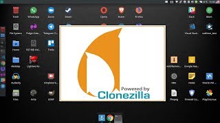 Manjaro XFCE. Надежный БЭКАП диска через CloneZilla