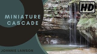 Relaxing Tiny Forest Waterfall Nature Sounds-Birds Singing Mindfulness Meditation-Water Sound