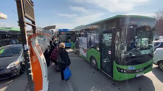 В Тбилиси восстановлено движение общественного транспорта - видео
