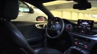 اول سيارة فى العالم بتركن لوحدها ..Audi's self parking car