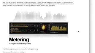 T-RackS CS - Free Metering and EQ Plugins