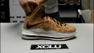 Lebron X "Cork" Unboxing Video at Exclucity