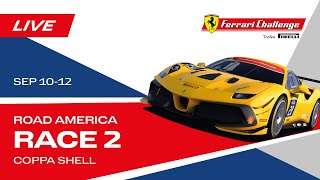 Ferrari Challenge North America Coppa Shell – Road America, Race 2