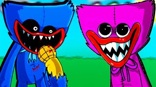 Сразу 2 Хагги Вагги во Friday Night Funkin' vs Poppy Playtime Глава 2 ФНФ Мод V.S. Huggy Wuggy