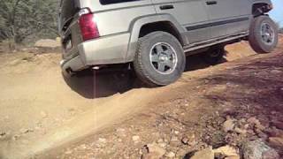 crown king Jeep Commander 1st hill