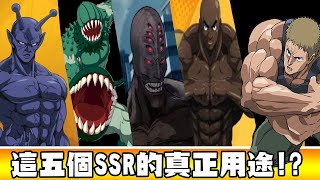 一拳超人最強之男-這5隻SSR能幹嘛!?原來是要這麼用?!【SSR詳解篇】