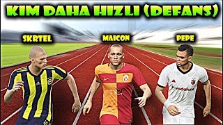 Skrtel vs Pepe vs Maicon - EN HIZLI (DEFANS) FUTBOLCU KİM ? PES 2018