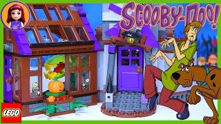 LEGO Scooby Doo Mystery Mansion Set Build Review Silly Play Part 1 - Kids Toys