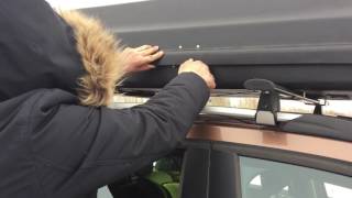 испытания рейлингов АПС на LADA XRAY