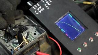 Проверка ДМРВ лопата осциллографом DSO138