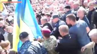 9 мая 2016. Харьков. Драка на мемориале Славы