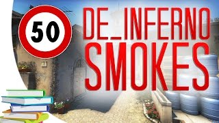 CS:GO - De_Inferno ALL SMOKES (50 smokes videobook)